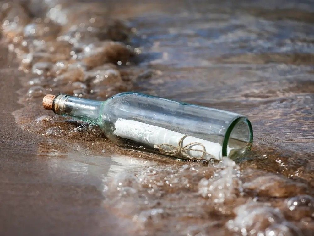 message in a bottle